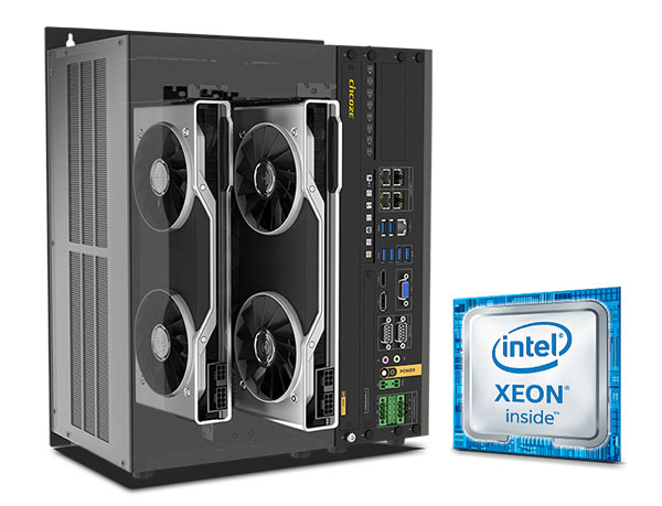 德承工控机GP-3000 第9/8代Intel Core系列-双GPU运算工业电脑